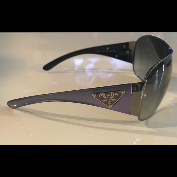 SOLD!  Prada Shields Sunglasses - Picture 2 of 3